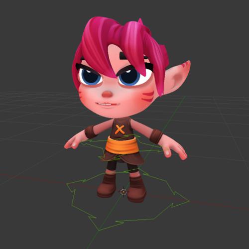 Lily rig from Artella preview image
